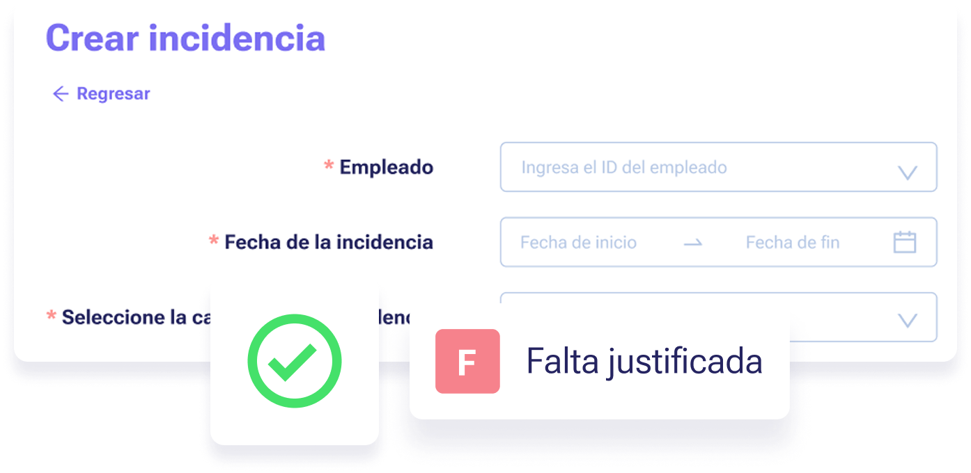 Registra incidencias de forma rápida y sencilla